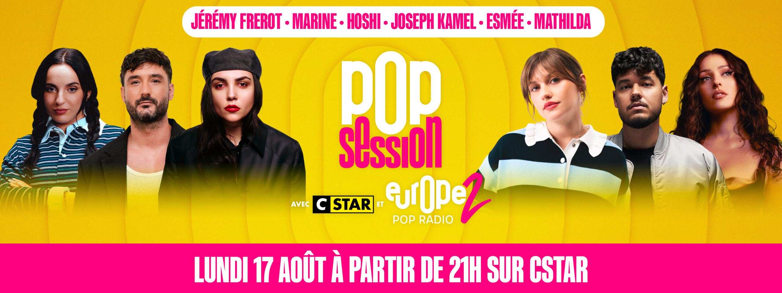 Marine en live sur CStar pour une « Pop Session » intimiste